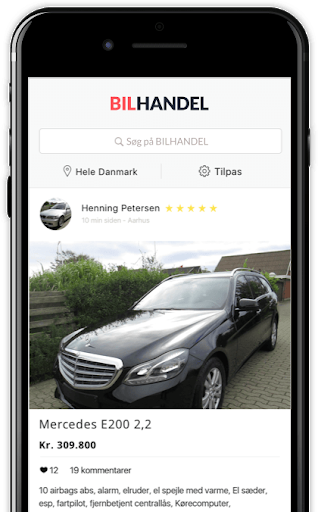 Bilhandel app